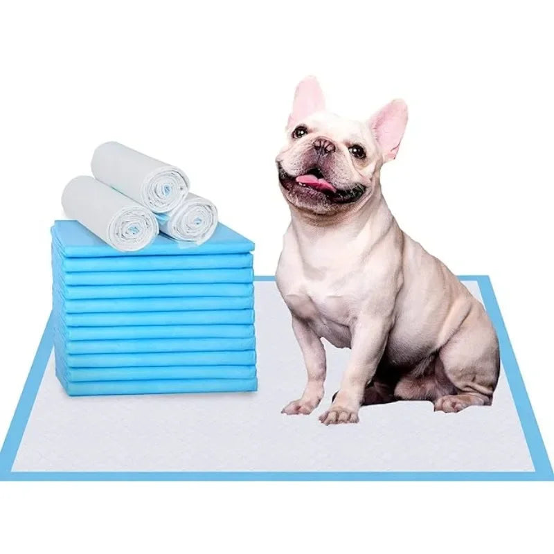 Puppy and Dog Pee Pee Pads - Thicker 5 Layer Potty Training Pads for Dogs, Cats, Rabbits, Hamsters with Super-Absorbent & Leak-Proof Design with Quick-Dry Surface (XL, 23.5" * 35.5", 20 Count)